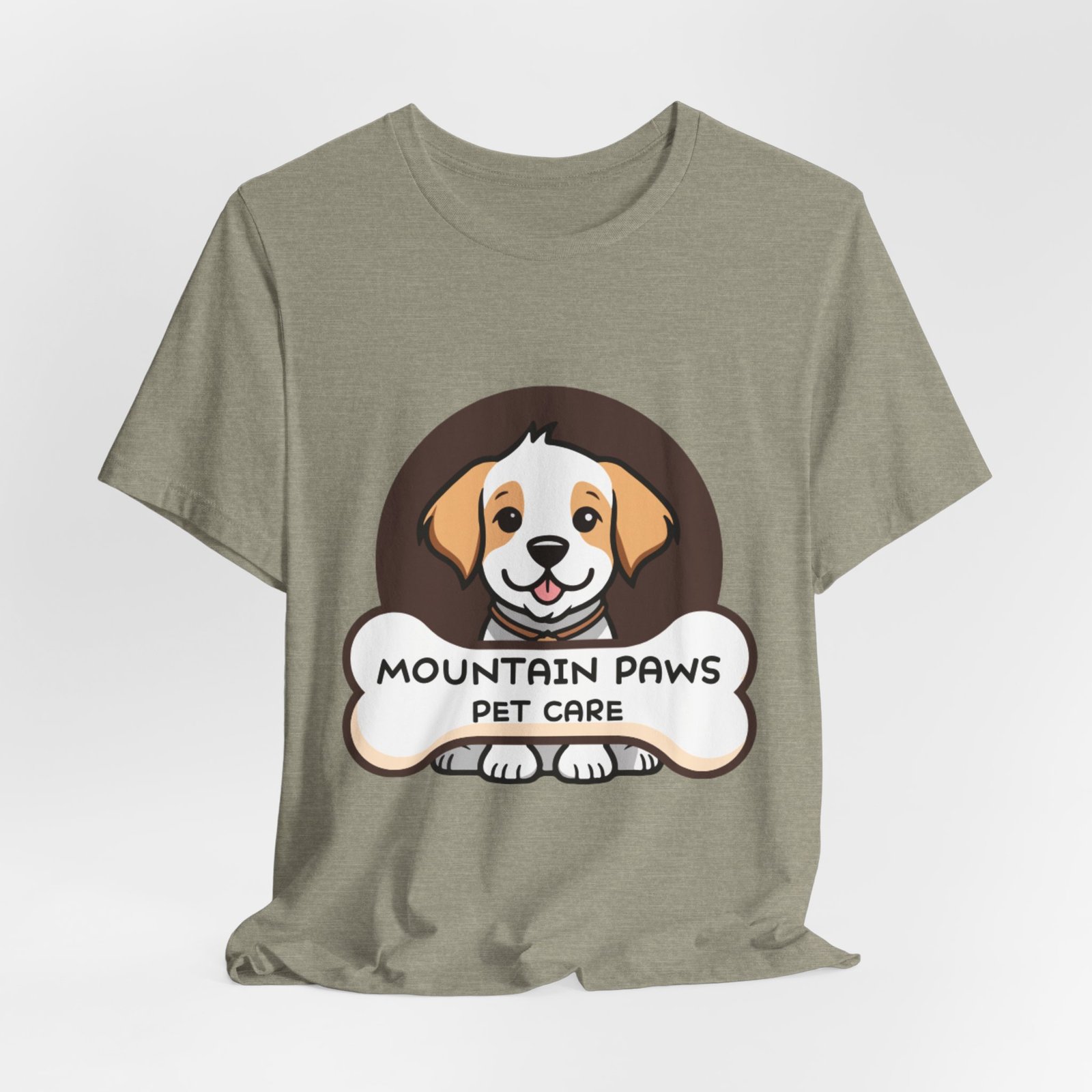 Mountain Paws Pet Care T-Shirt — Cute Puppy Logo Tee 17 Mountain Paws Pet Care T-Shirt — Cute Puppy Logo Tee - Image 17