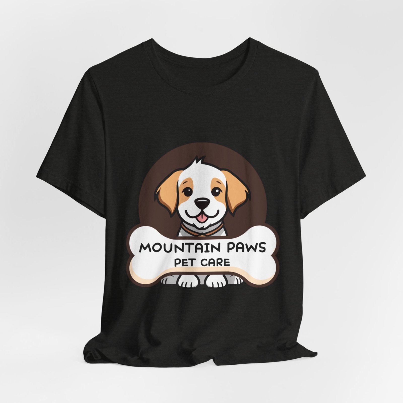 Mountain Paws Pet Care T-Shirt — Cute Puppy Logo Tee 13 Mountain Paws Pet Care T-Shirt — Cute Puppy Logo Tee - Image 13