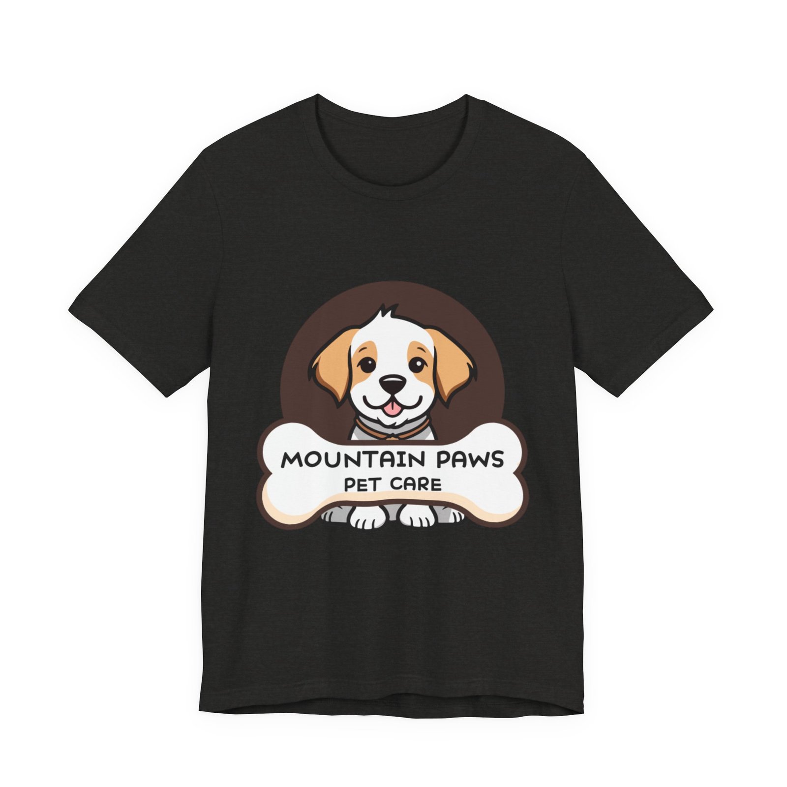Mountain Paws Pet Care T-Shirt — Cute Puppy Logo Tee 10 Mountain Paws Pet Care T-Shirt — Cute Puppy Logo Tee - Image 10